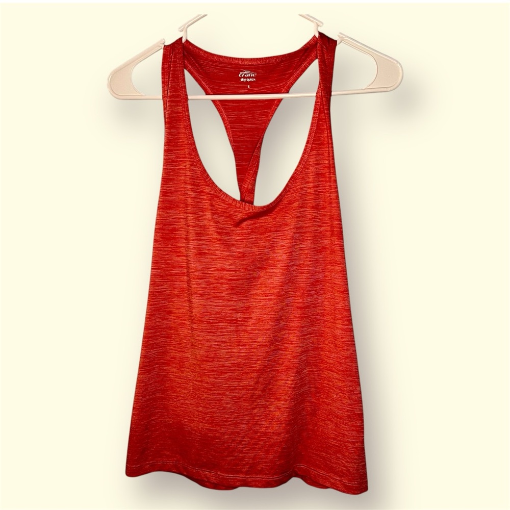 Crane Twisted Racerback Tank, Size Small